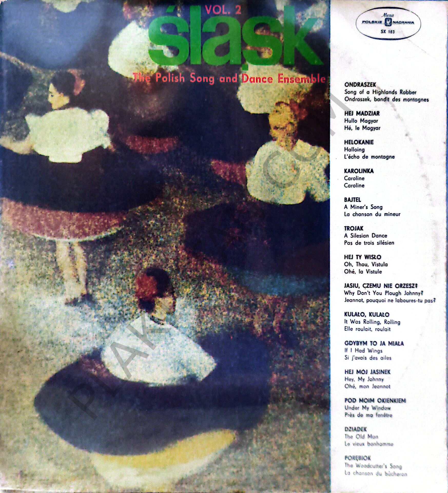 Śląsk  – The Polish Song And Dance Ensemble Vol. 2 LP PLAK