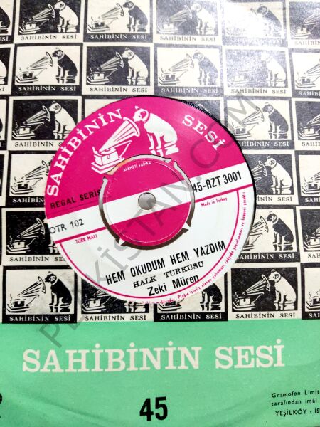 Zeki Müren Hem Okudum Hem Yazdım 45lik