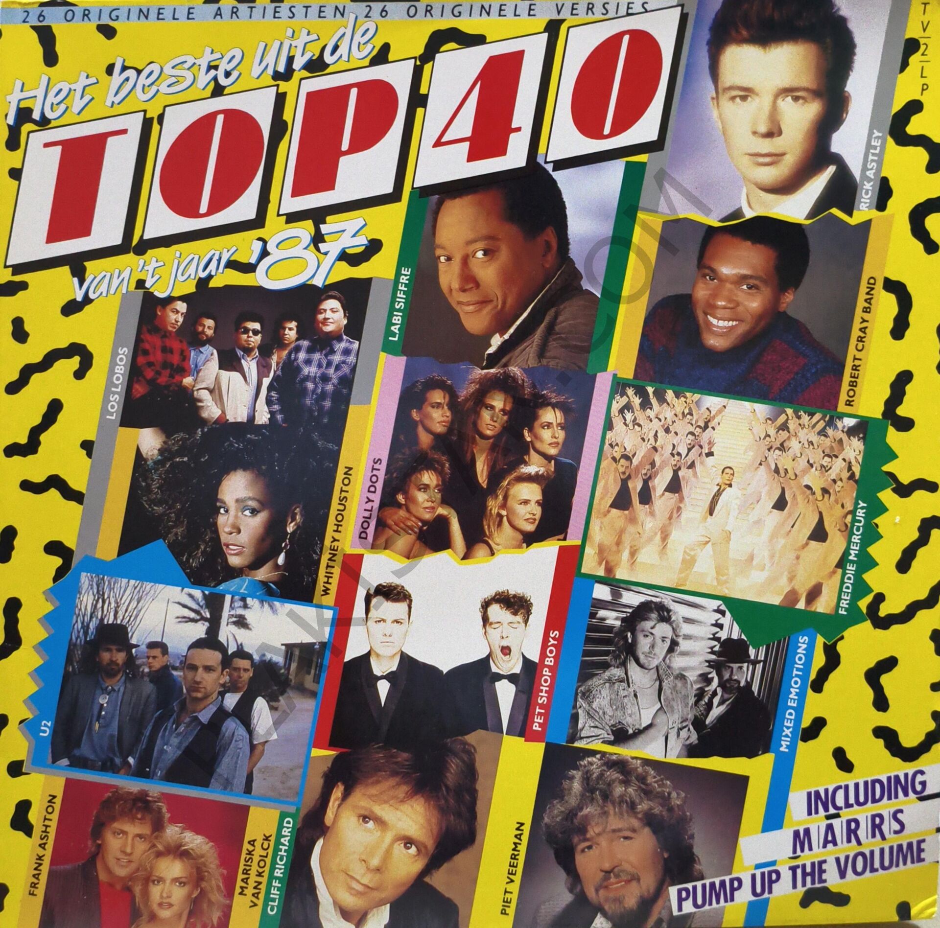Het Beste Uit De Top 40 Van 't Jaar '87 2 LONGPLAY PLAK