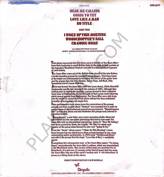 Ten Years After – Goin' Home LP PLAK
