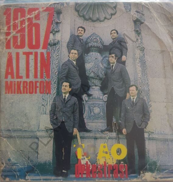1967 Altın Mikrofon T.P.A.O. Orkestrası Kara Toprak 45lik