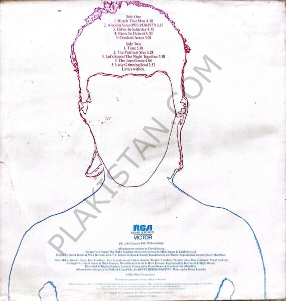 David Bowie – Aladdin Sane LP PLAK