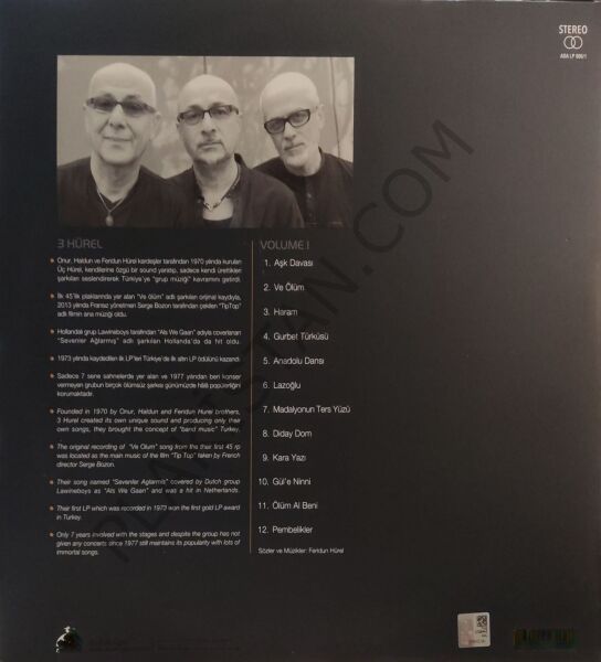 3 Hürel – Volume 2 LP