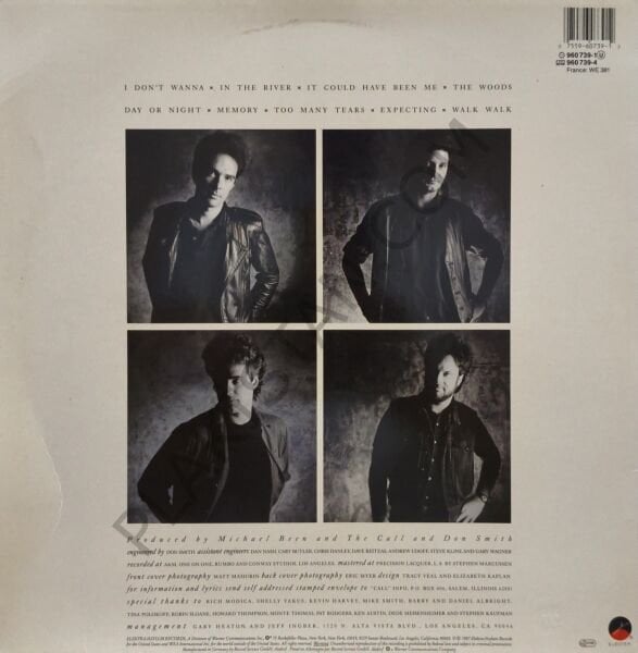 THE CALL - INTO THE WOODS LP PLAK