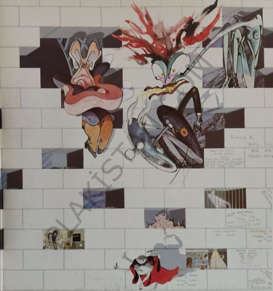 Pink Floyd – The Wall 2 LP USA BASKI LP PLAK