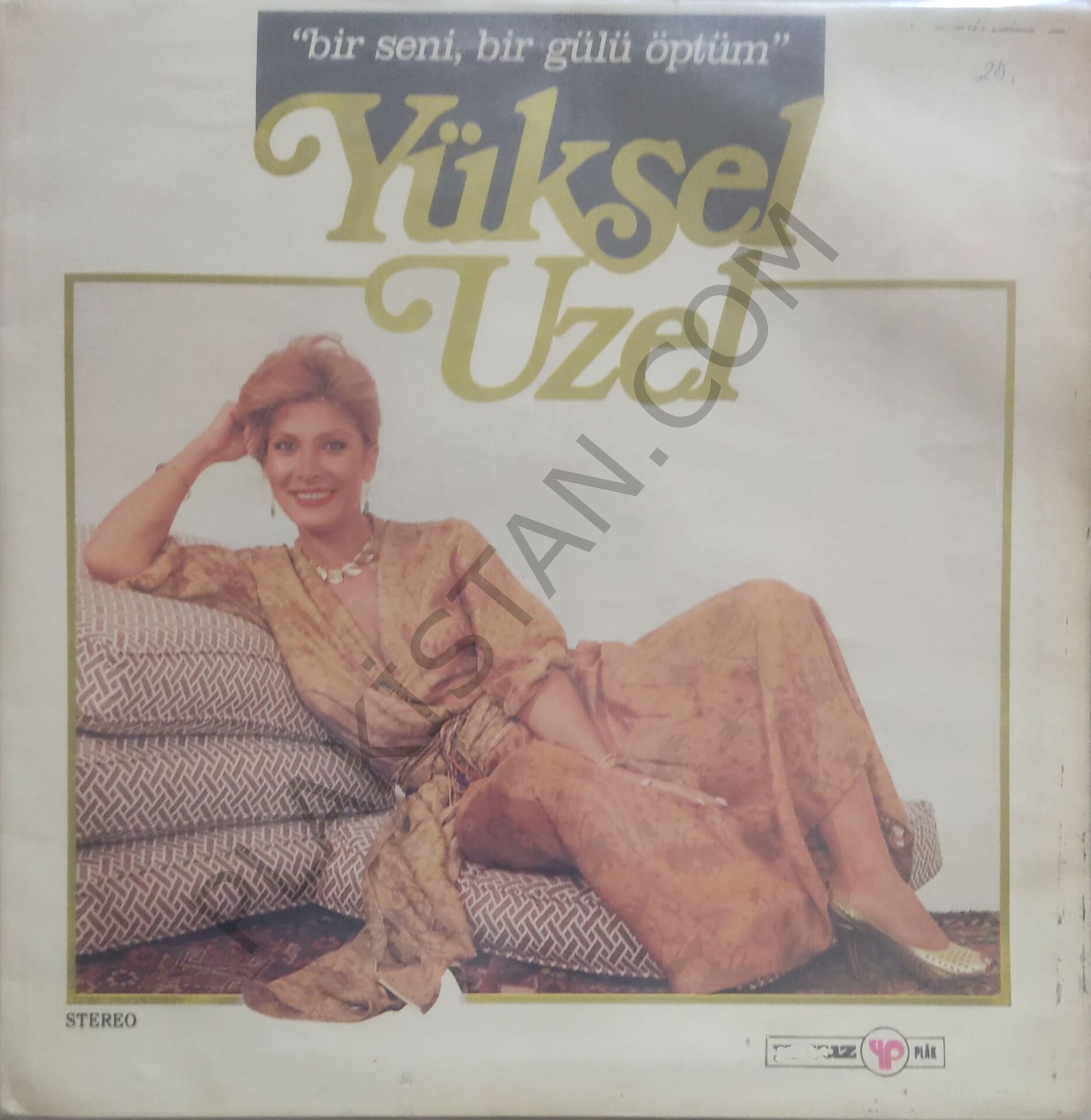 Yüksel Uzel Bir Seni Bir Gülü Öptüm LP