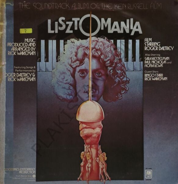 Roger Daltrey & Rick Wakeman – Lisztomania LP PLAK