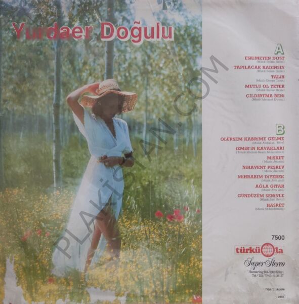 Yurdaer Doğulu Alman Baskı Eskimeyen Dost LP