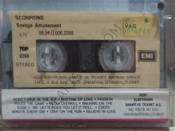 Scorpions - Savage Amusement - KASET