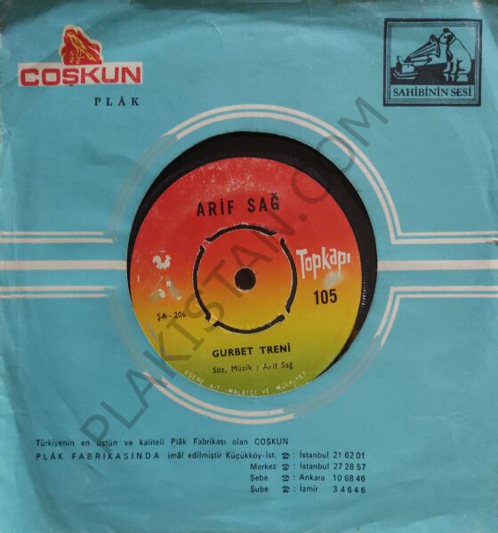 Arif Sağ- Alın yazım 45lik