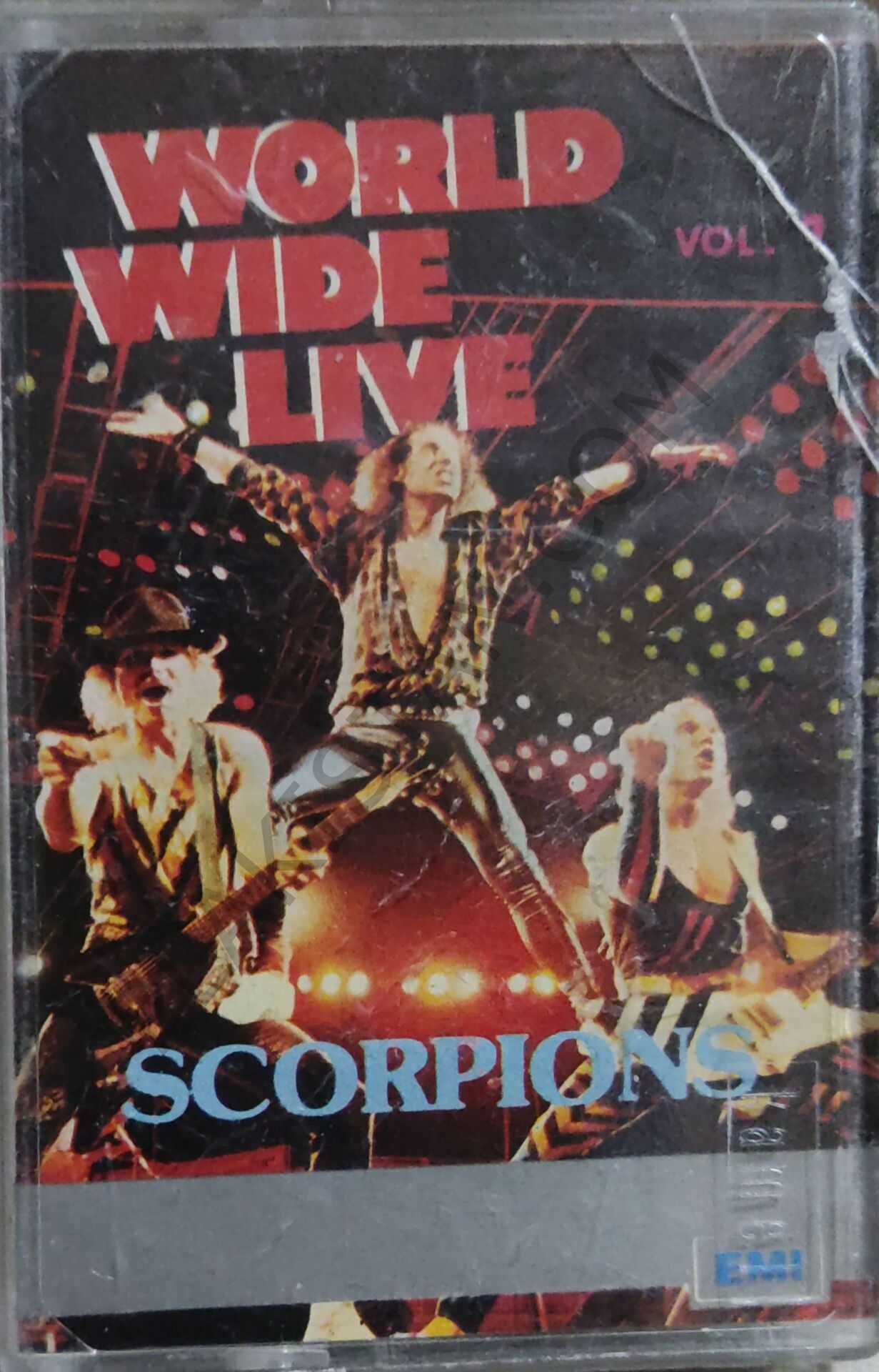Scorpions – World Wide Live Vol.1 KAĞIT BASKI KASET