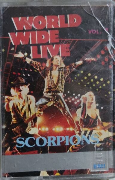 Scorpions – World Wide Live Vol.1 KAĞIT BASKI KASET