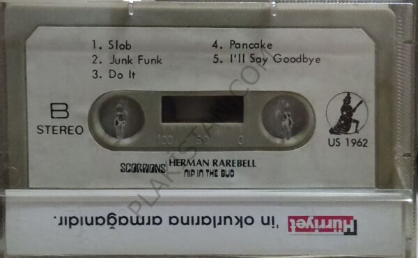 Scorpions Herman Rarebell Nıp On The Bud - Kağıt Baskı KASET