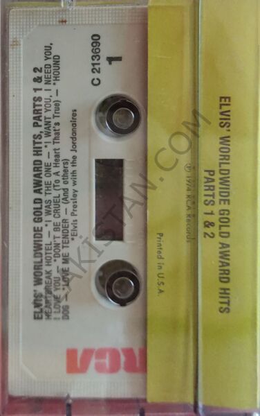 Elvis Presley - Worldwıde gold award hıts - KASET