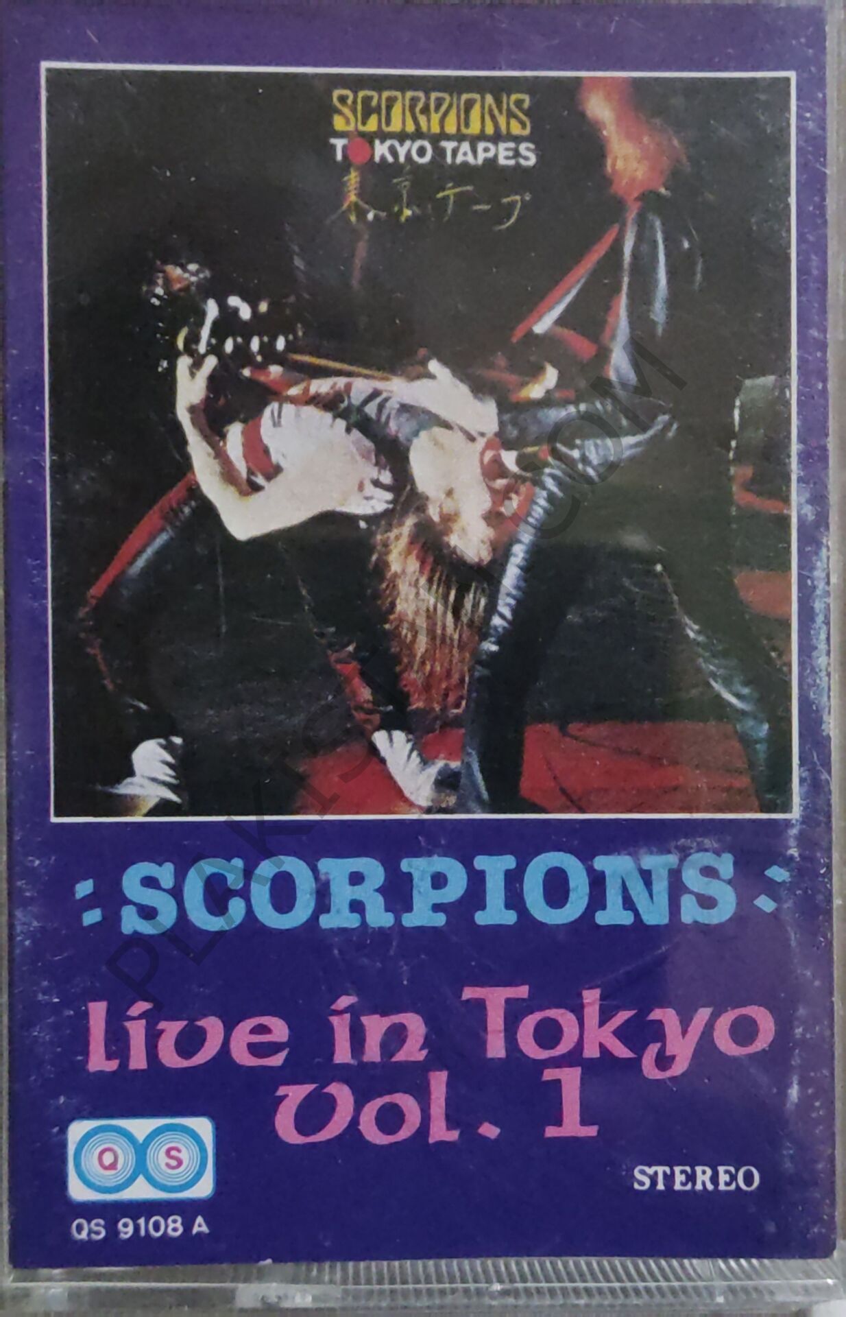Scorpions Live in Tokyo vol. 1  KAĞIT BASKI KASET
