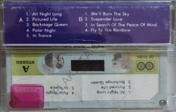 Scorpions Live in Tokyo vol. 1  KAĞIT BASKI KASET