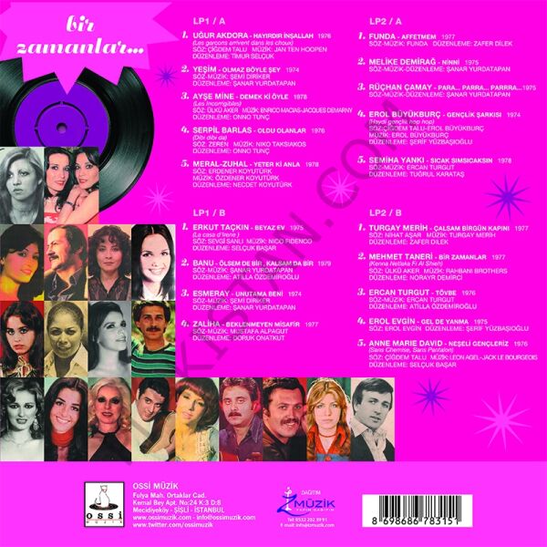 Bir Zamanlar 1 LP PLAK