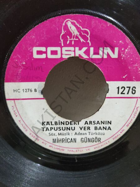Mihrican Güngör - Eniştem beni niye öptü - 45 lik PLAK