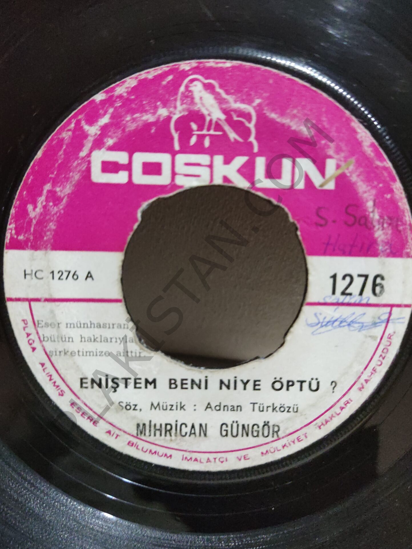 Mihrican Güngör - Eniştem beni niye öptü - 45 lik PLAK