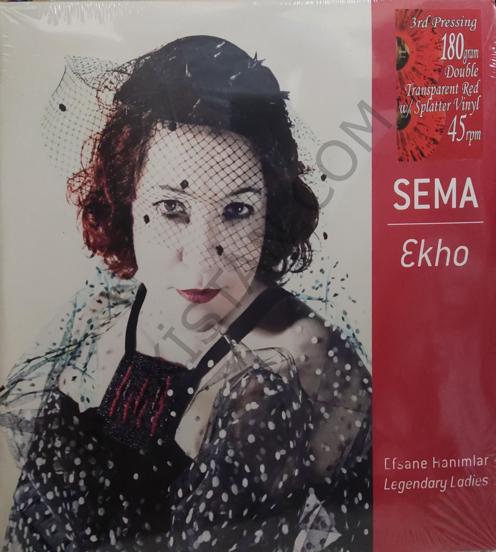 Sema – Ekho 2 LP ( kırmızı siyah karışık renk )