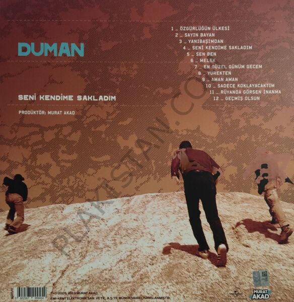 Duman Seni kendime sakladım LP