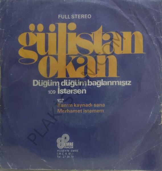 Gülistan Okan - Düğüm düğüm bağlanmışız 45 lik PLAK