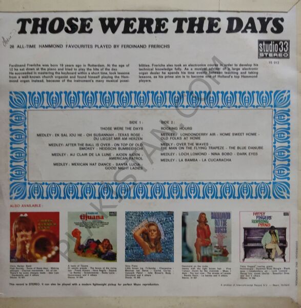 Those were the days LP PLAK