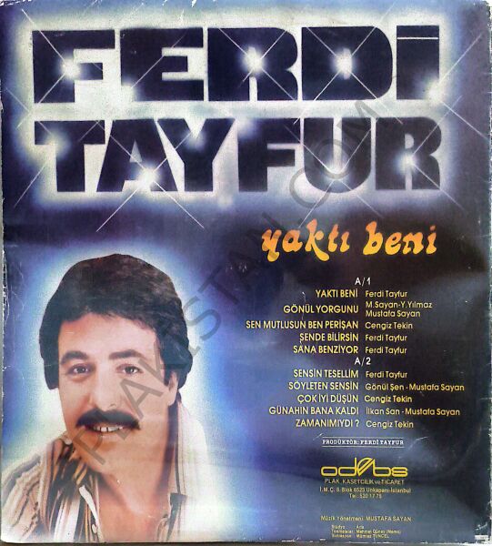 Ferdi Tayfur Yaktı Beni LP PLAK