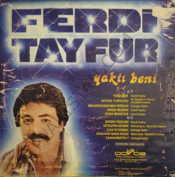 Ferdi Tayfur Yaktı Beni LP PLAK