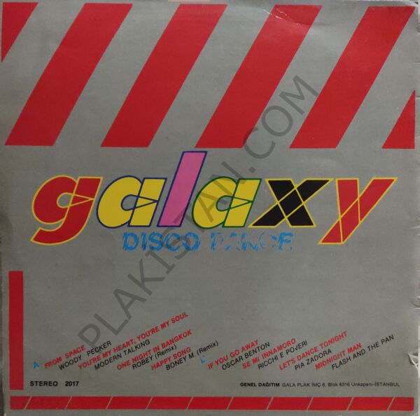 Galaxy Dısco Dance LP PLAK