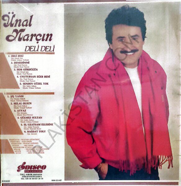 Ünal Barçın - Deli Deli LP PLAK