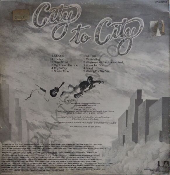 Gerry Rafferty – City To City LP PLAK