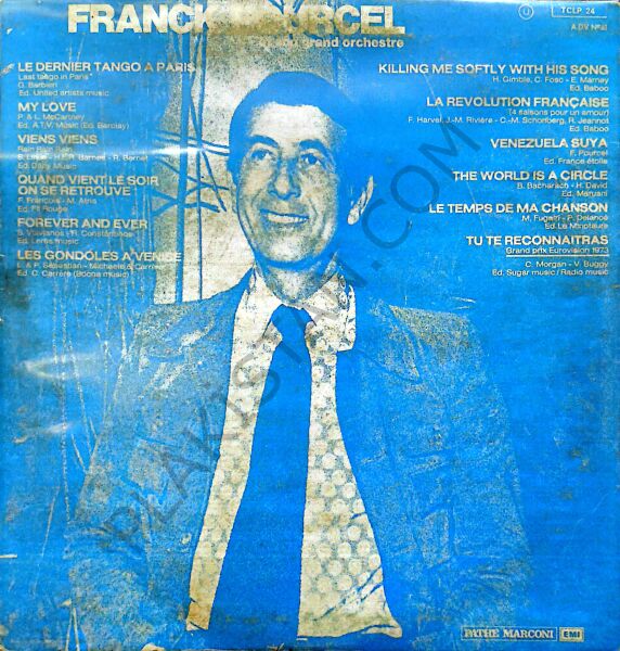 Orchestre – Franck Pourcel Et Son Grand Orchestre LP PLAK