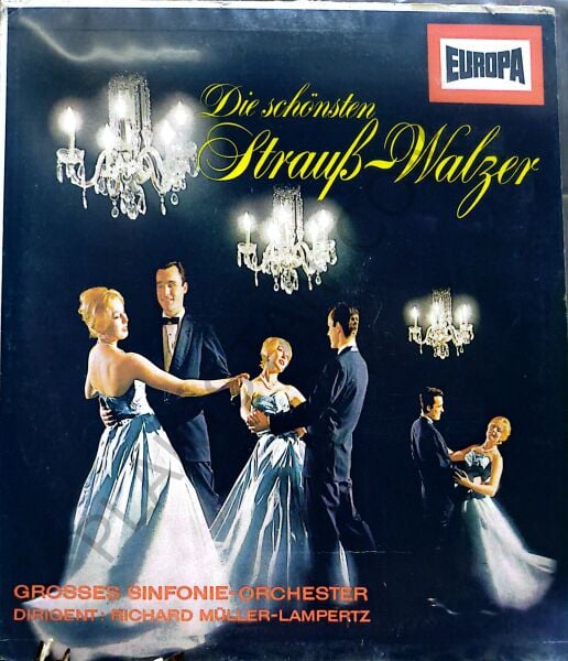 Grosses Sinfonie-Orchester* Dirigent Richard Müller-Lampertz – Die Schönsten Strauß-Walzer LP PLAK