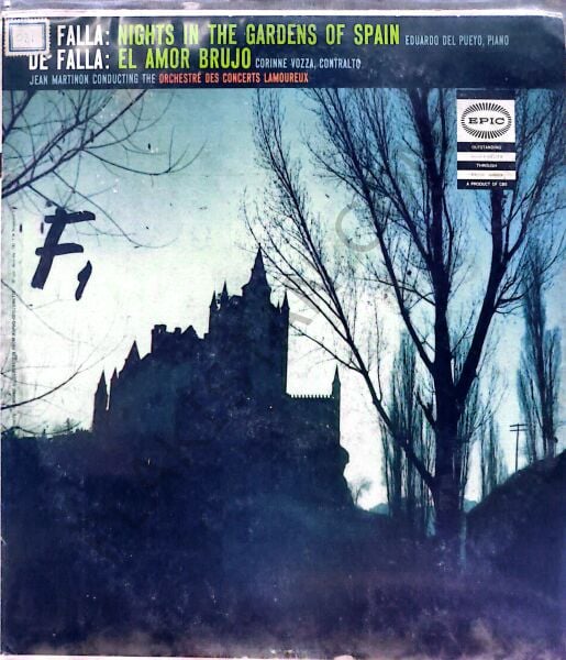 Manuel De Falla – Nights In The Gardens Of Spain, El Amor Brujo LP PLAK