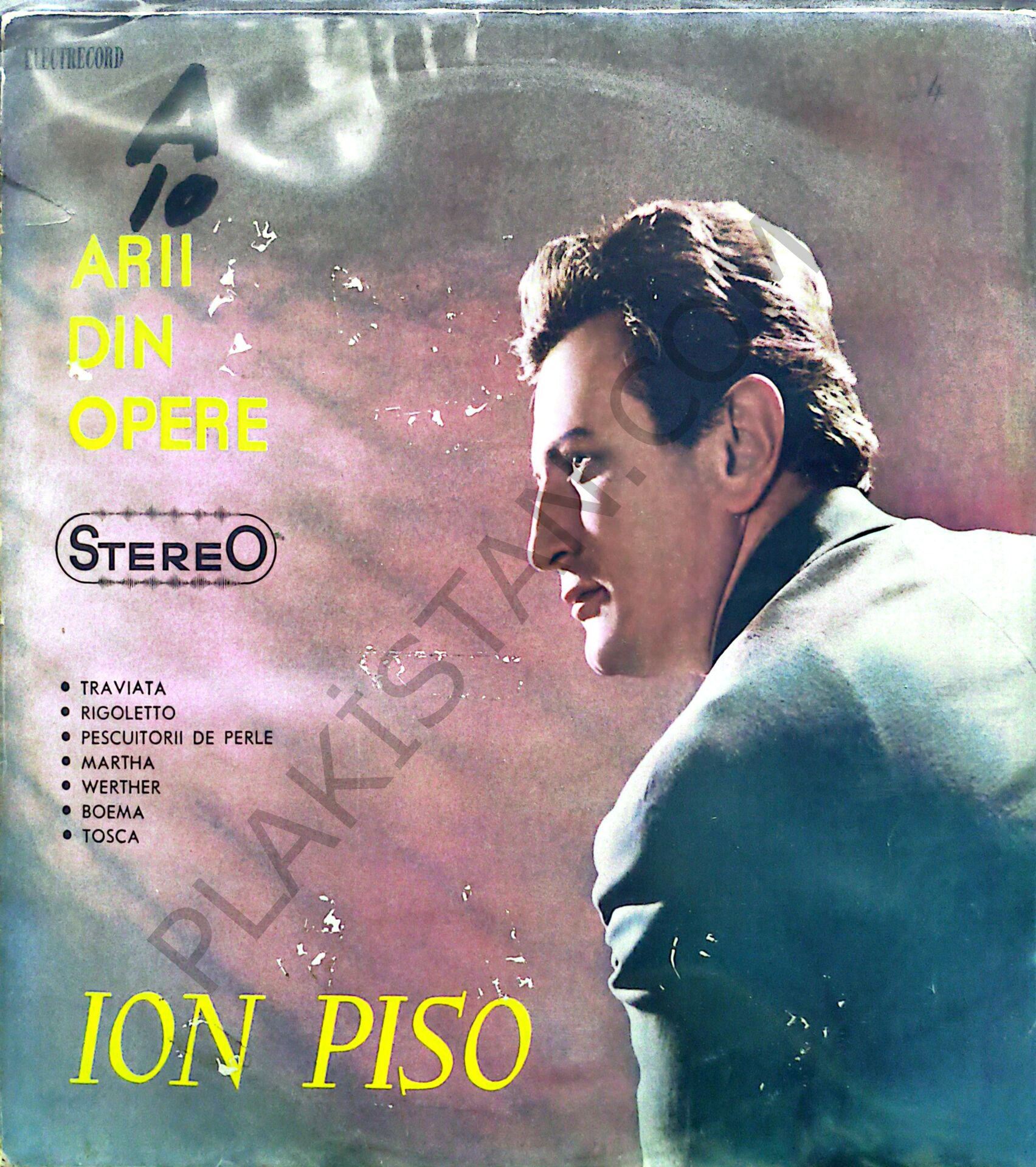 ION PISO - ARII DIN OPERE LP PLAK