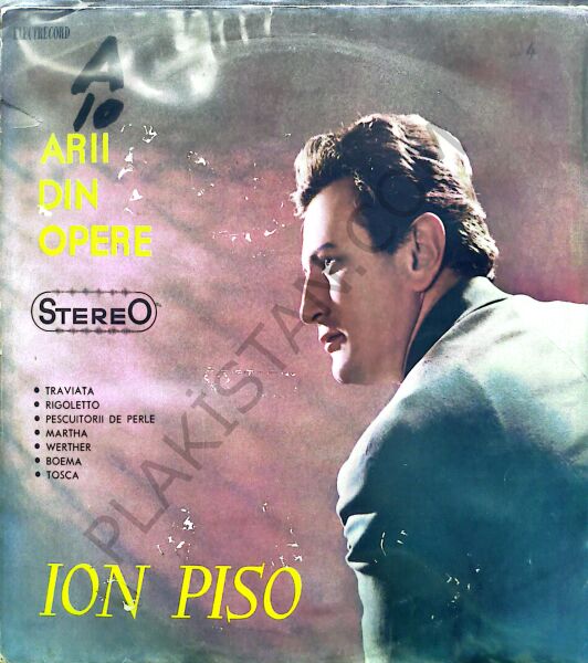 ION PISO - ARII DIN OPERE LP PLAK