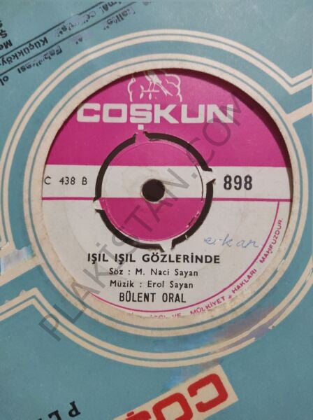 Bülent Oral - İnleyen Nağmeler 45 LİK PLAK