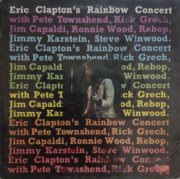 Sor Eric Clapton – Eric Clapton's Rainbow Concert -  LP PLAK