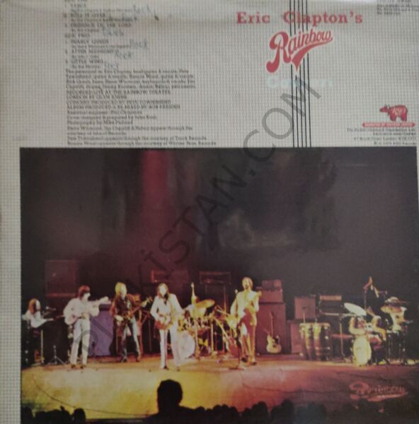 Sor Eric Clapton – Eric Clapton's Rainbow Concert -  LP PLAK