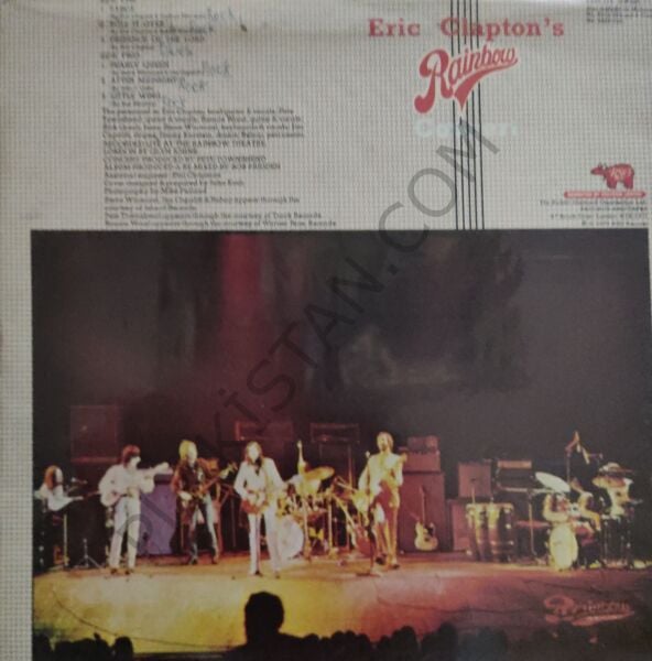 Eric Clapton's Rainbow Concert -  LP PLAK
