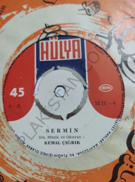 Kemal Çığrık - Sermin 45 LİK PLAK