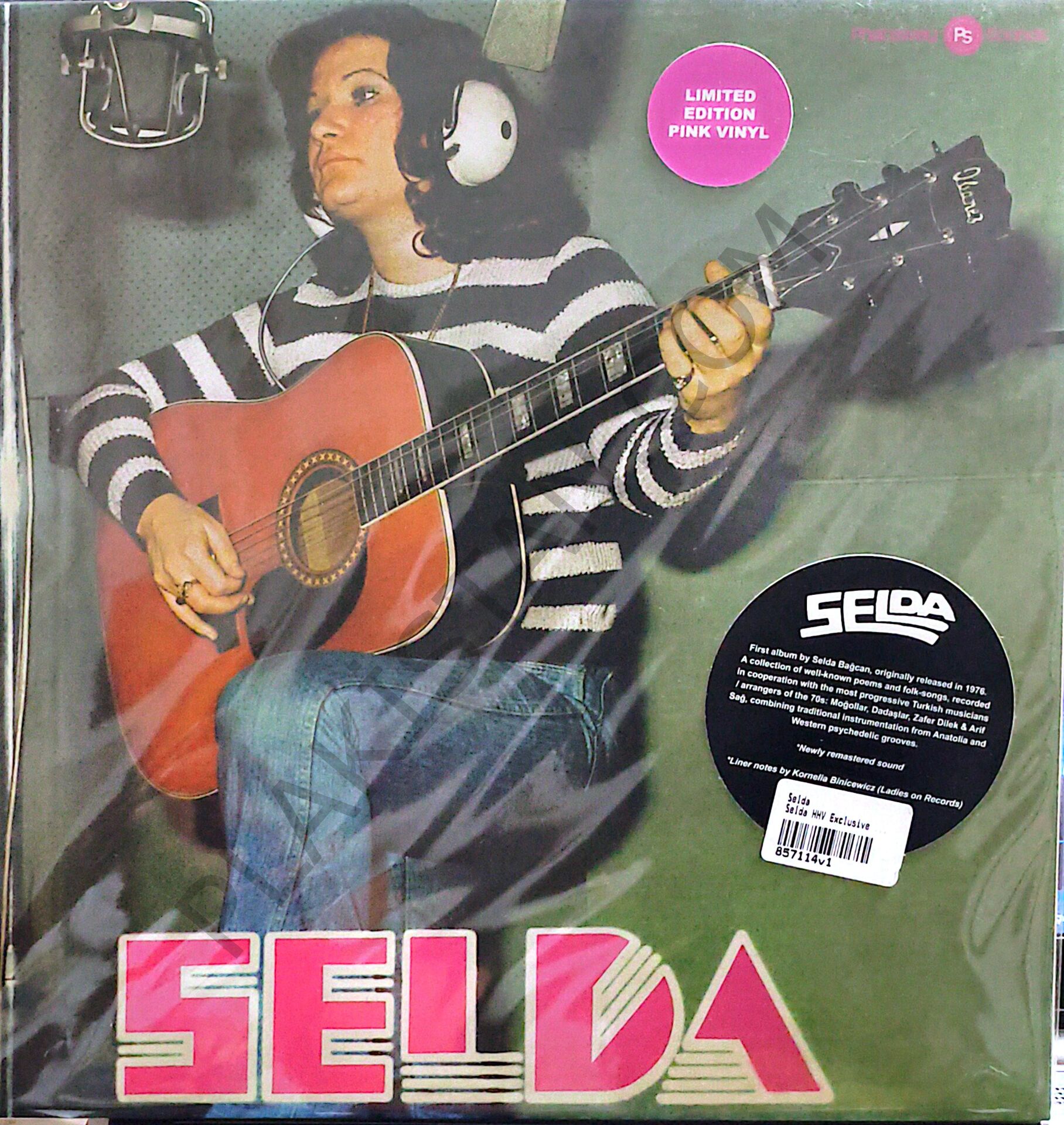 SELDA LIMITED EDITION PINK VINLY LP PLAK