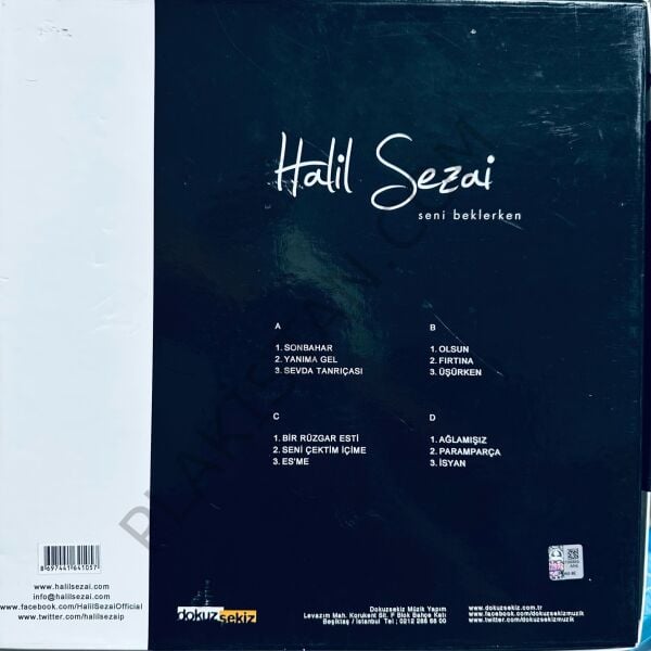 Halil Sezai Paracıkoğlu – Seni Beklerken 2 LP PLAK
