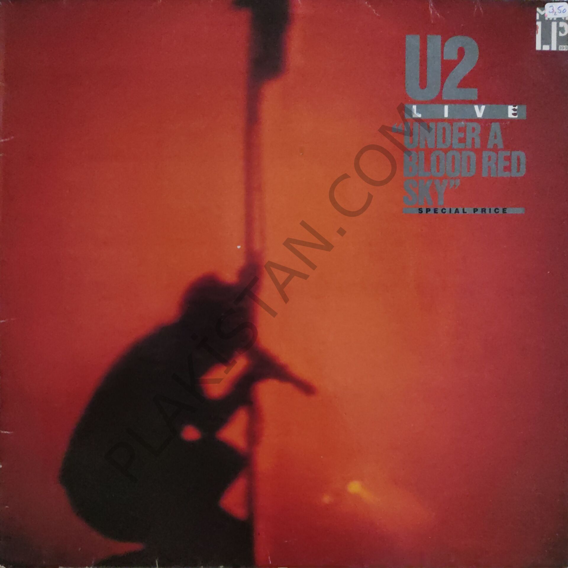 U2 Live Under A Blood Red Sky LP PLAK