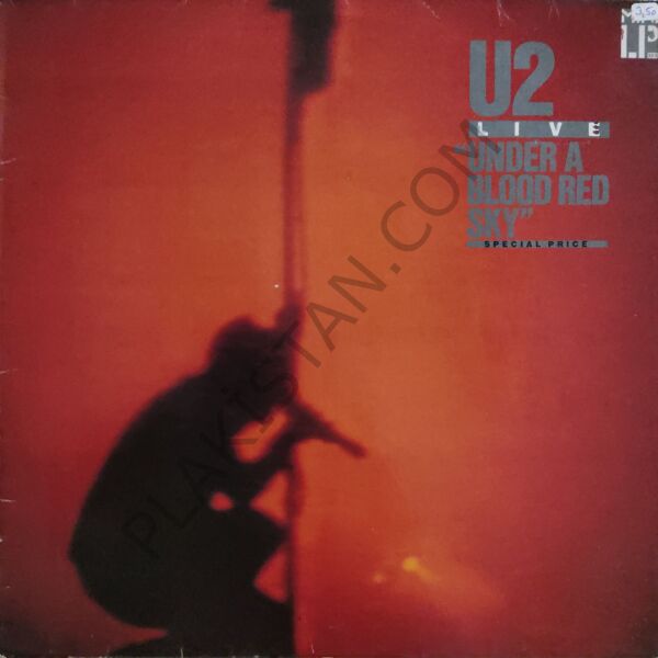 U2 Live Under A Blood Red Sky LP PLAK