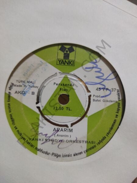 Metin Bükey - Samanyolu 45 LİK PLAK