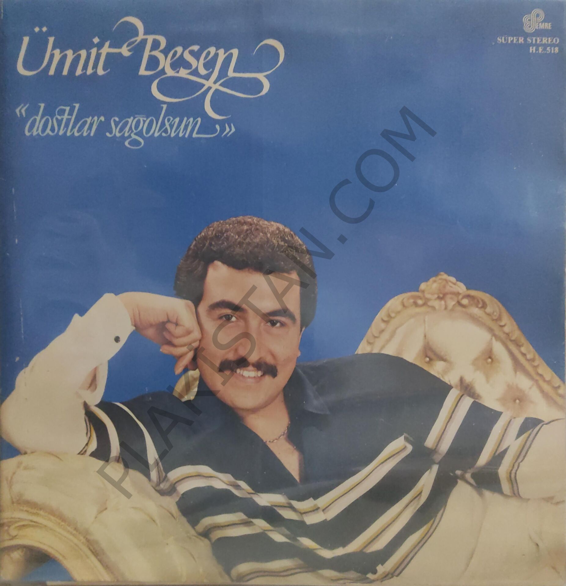 Ümit Besen - Dostlar Sağolsun LP (Renkli Plak)