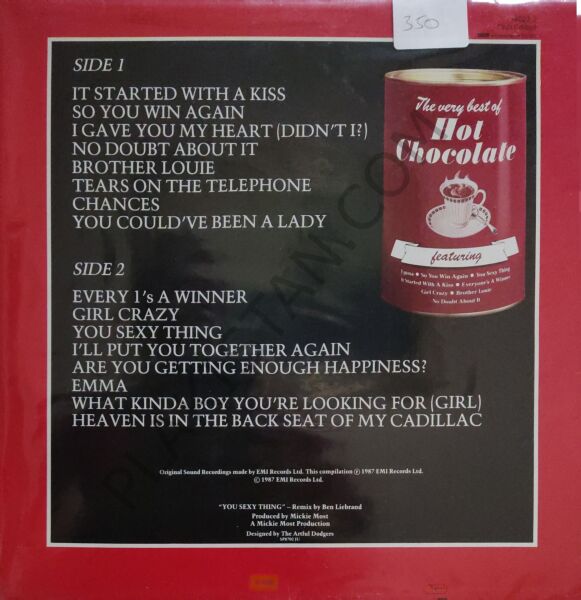 Hot Chocolate – The Very Best Of Hot Chocolate LP PLAK
