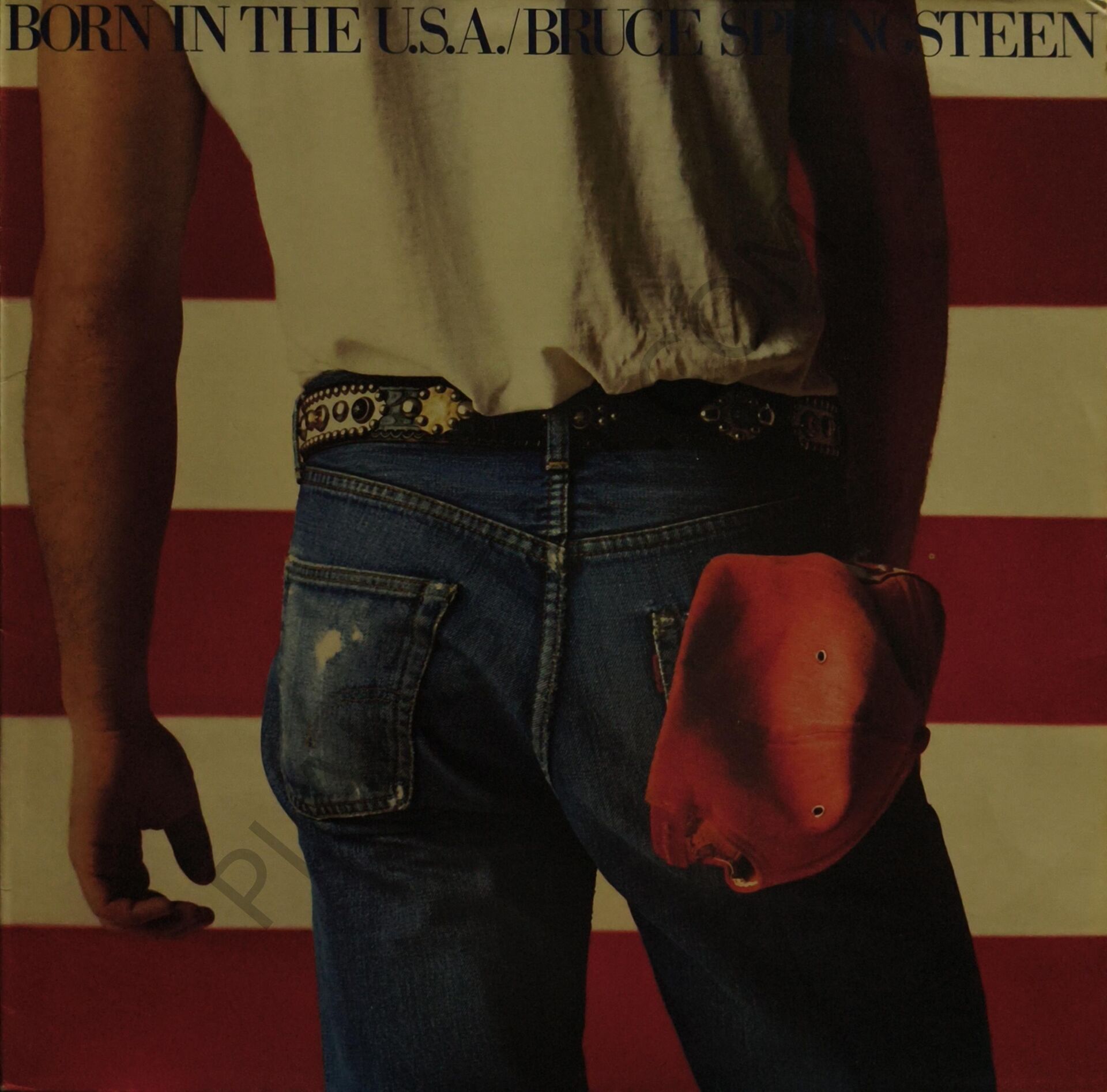 BRUCE SPRINGSTEEN - BORN IN THE USA LP PLAK